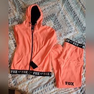 Fox jogger and hoodie set